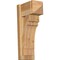 Ekena Millwork Merced Arts & Crafts Rough Sawn Outlooker, Western Red Cedar, 8"W x 14"D x 26"H OUT08X14X26MRC03RWR - alternate 1